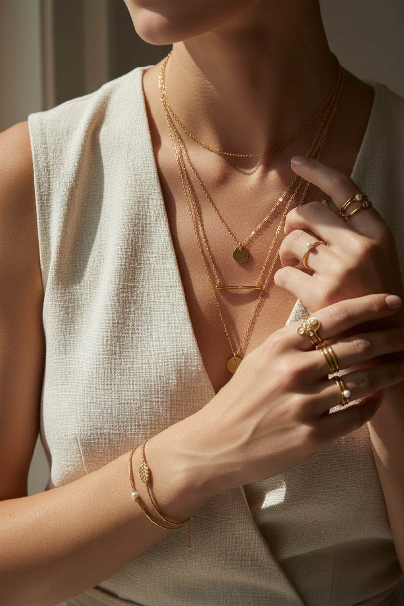 L'Art de l'Accumulation : Comment mixer vos bijoux comme une pro - Bootiky