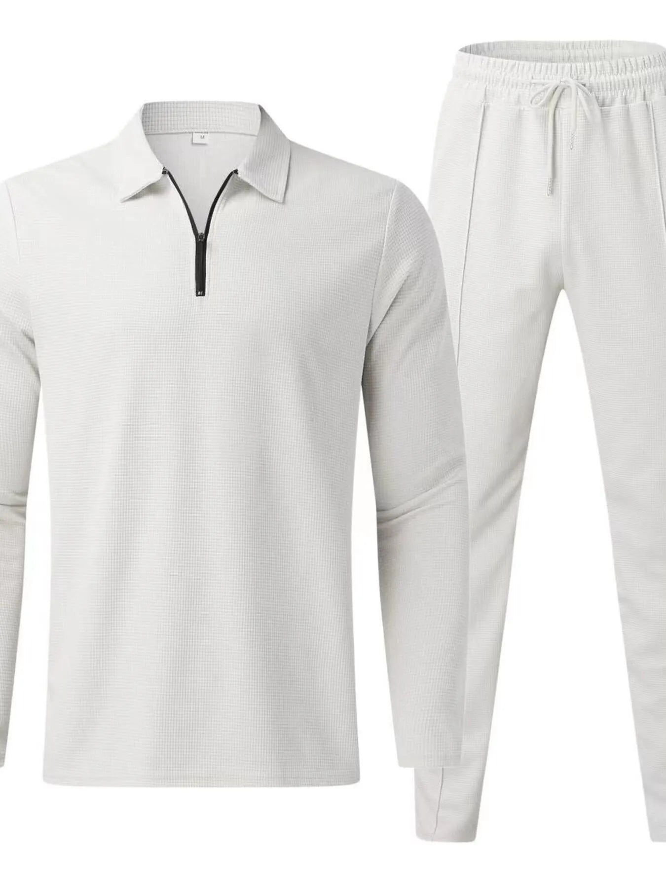 Ensemble Homme — Haut Manches Longues à Zip & Pantalon Casual - Bootiky