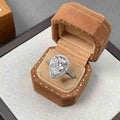 Bague Larme Moissanite 4 Carats — Argent Sterling 925 - Bootiky