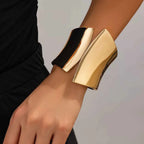 Bracelet Manchette Large — Plaqué Or 18K & Argenté - Bootiky