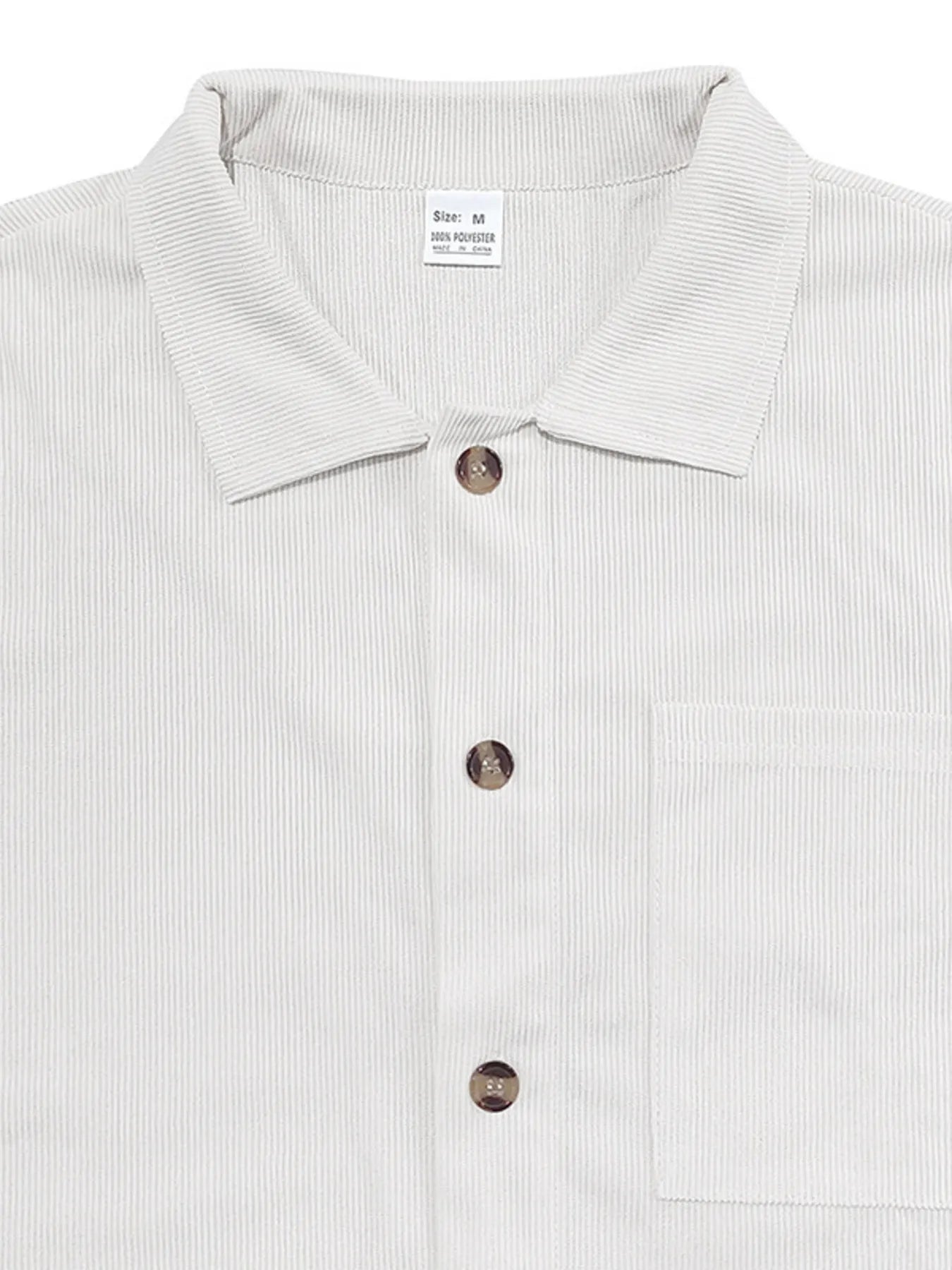Ensemble Homme Été — Haut Boutonné & Short avec Poches - Bootiky