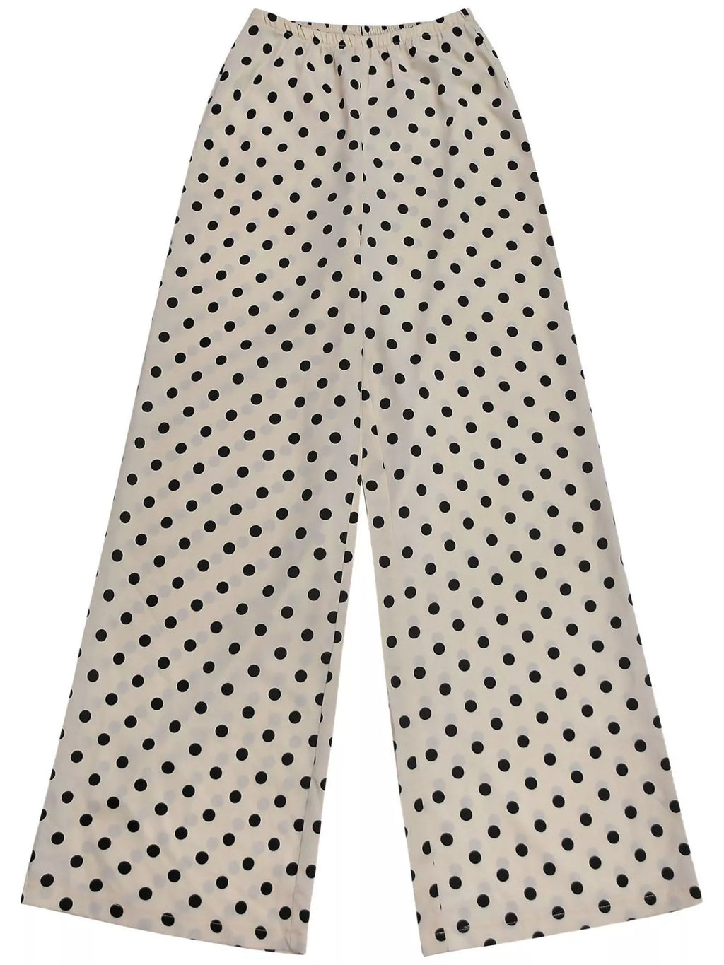 Ensemble cami halter pois & pantalon à franges – 3 coloris - Bootiky