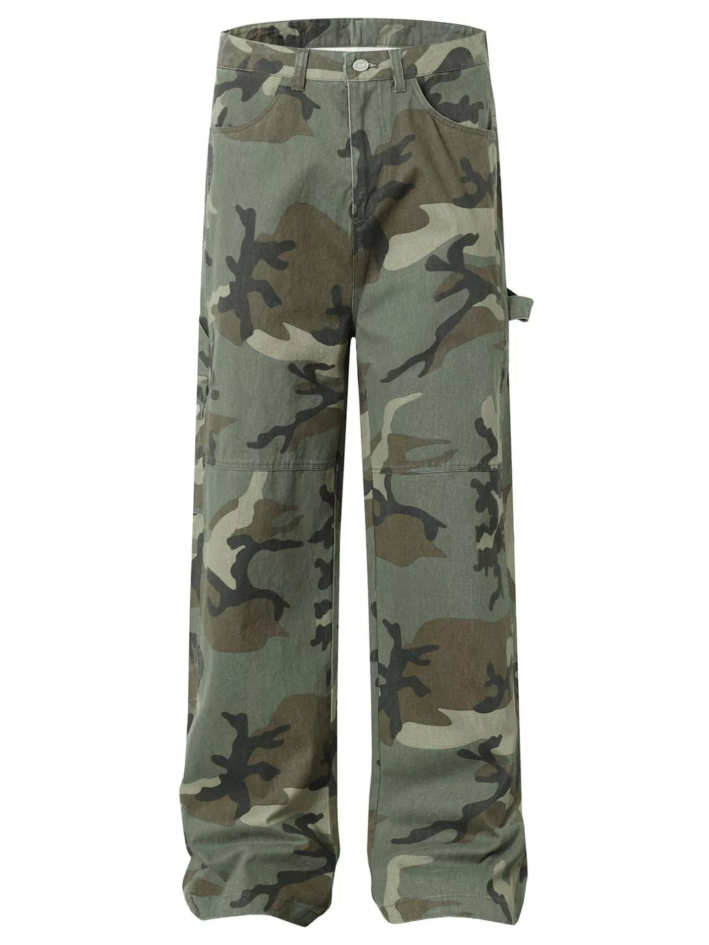Pantalon Cargo Camouflage Homme — Coupe Large & Style Militaire - Bootiky