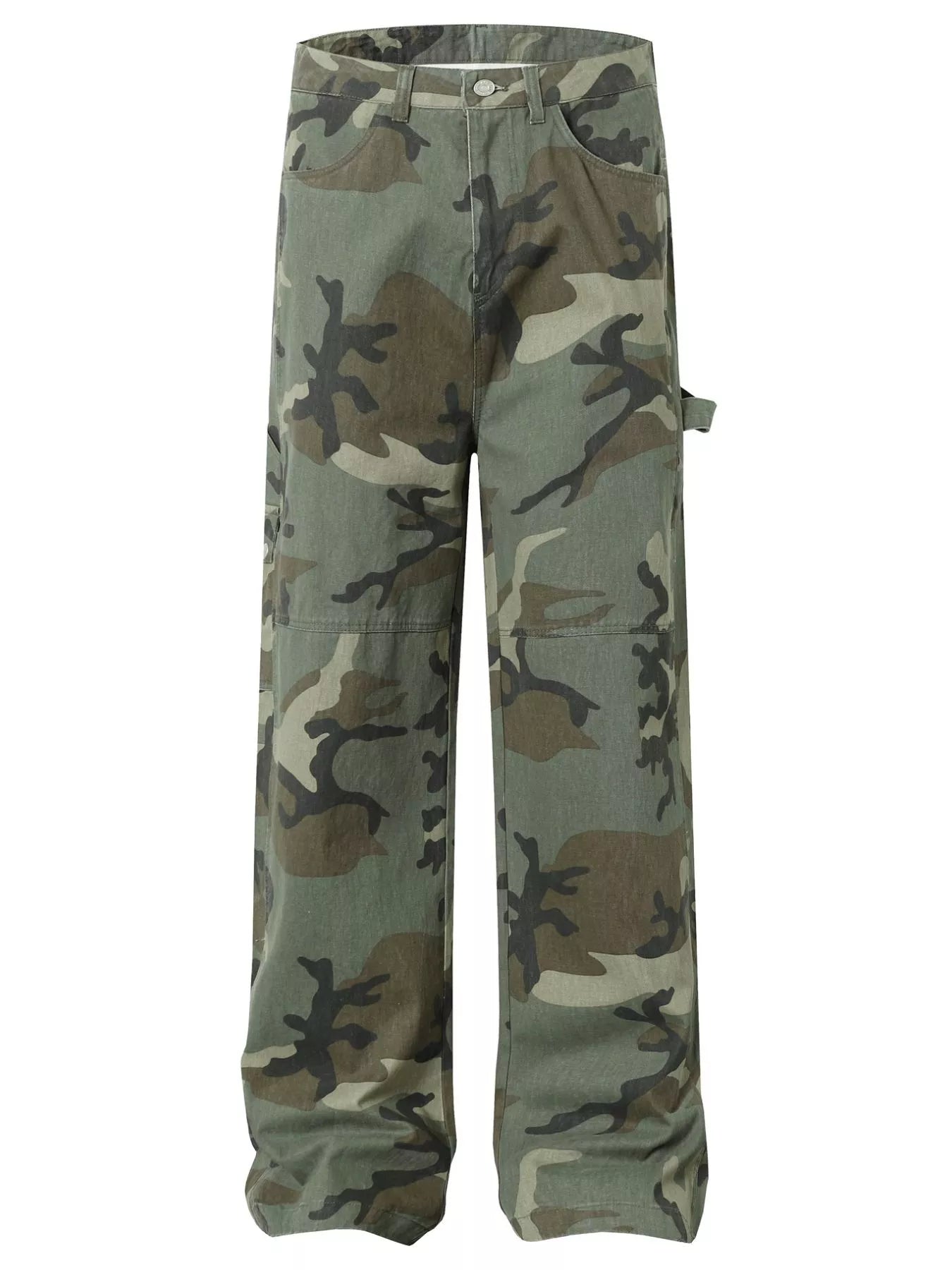Pantalon Cargo Camouflage Homme — Coupe Large & Style Militaire - Bootiky