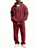 Ensemble Homme — Sweat à Capuche Waffle-Knit & Pantalon Oversized - Bootiky