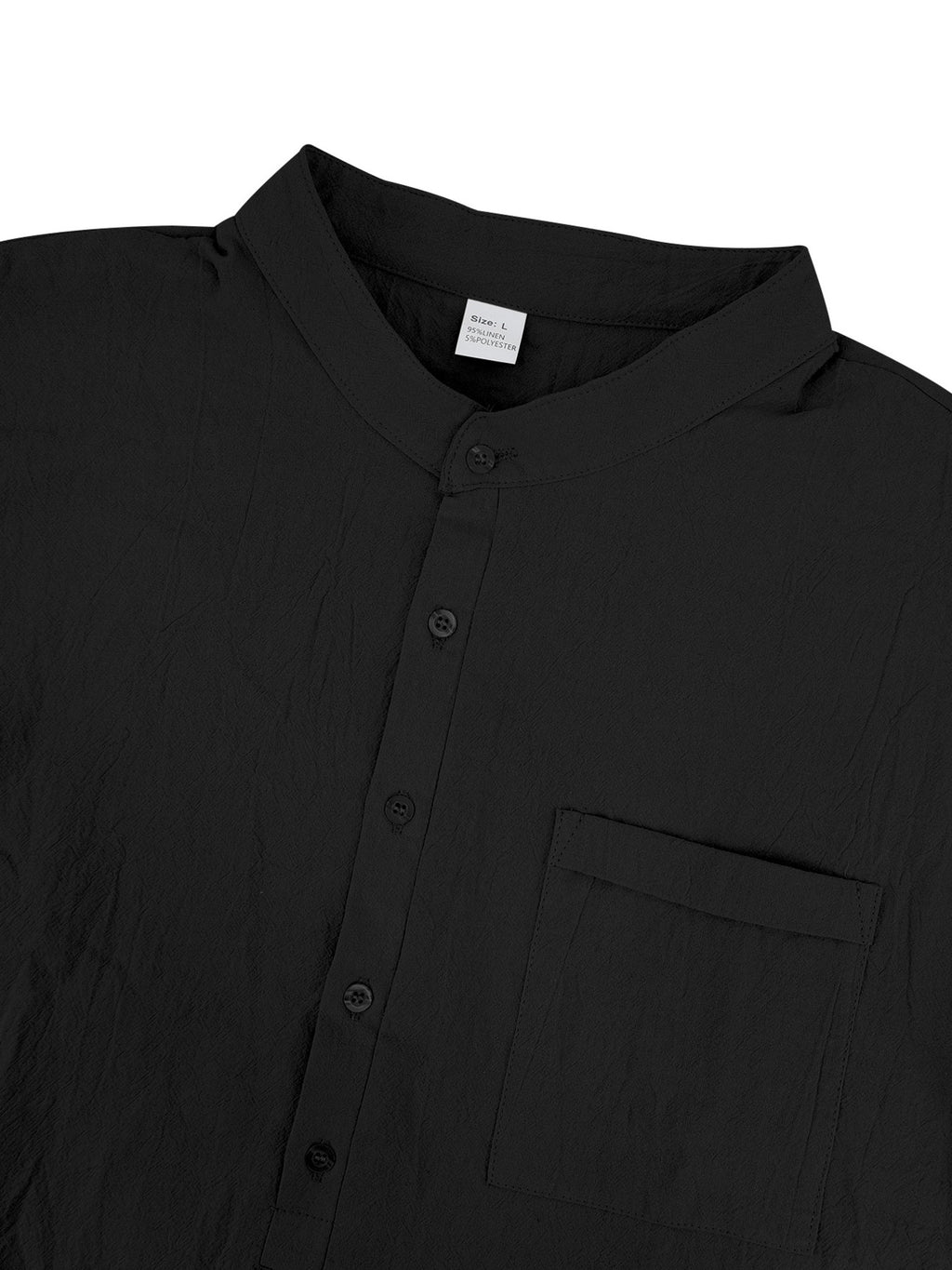 Chemise homme manches longues à boutons – grande taille - Bootiky