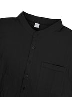 Chemise homme manches longues à boutons – grande taille - Bootiky