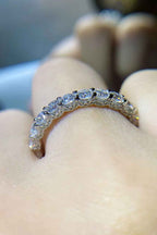 Bague Moissanite 1,5 Carat — Argent Sterling 925 Platiné - Bootiky