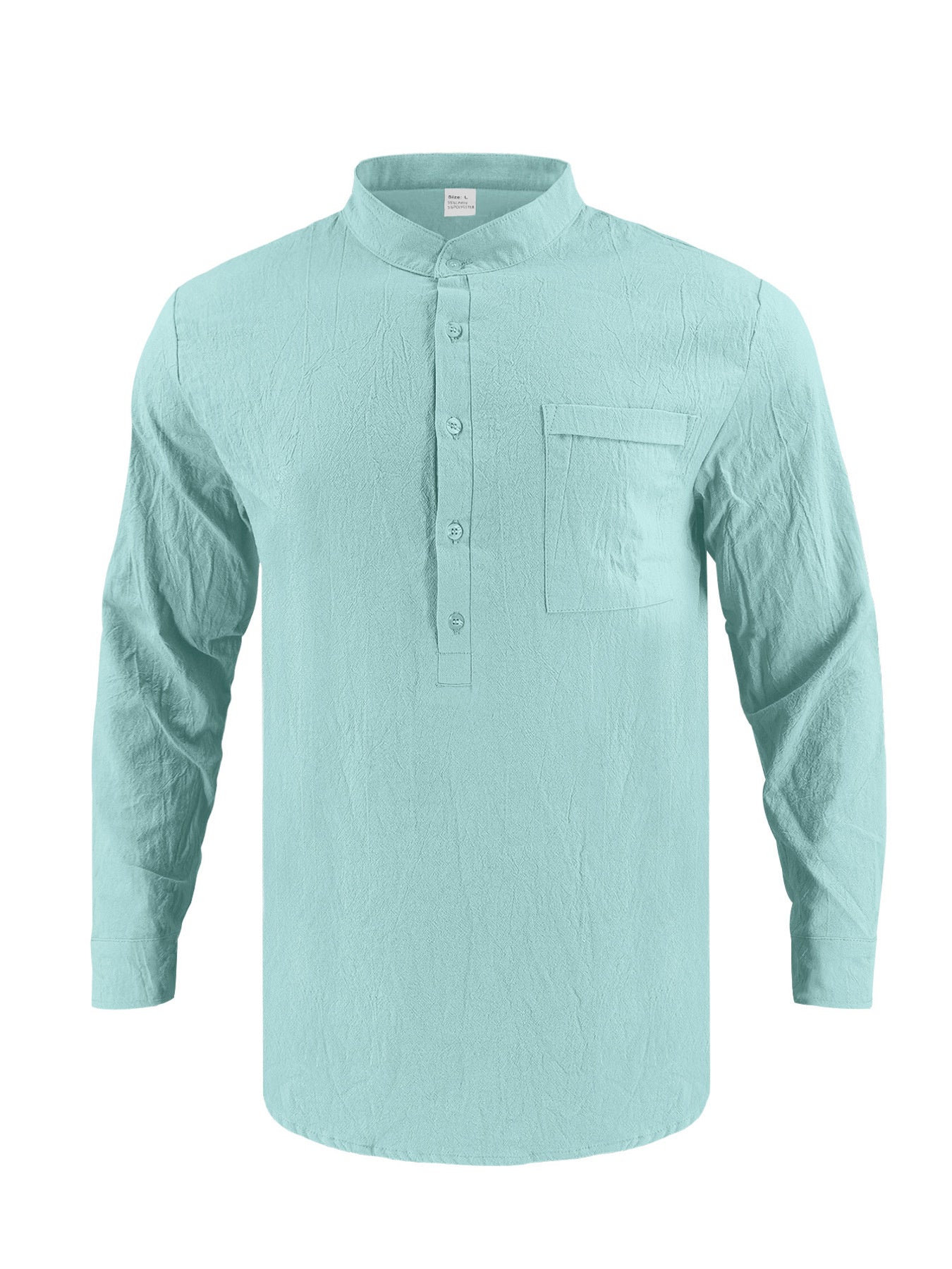 Chemise homme manches longues à boutons – grande taille - Bootiky