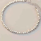 Bracelet Géométrique Ajustable — Argent Sterling 925 - Bootiky