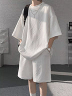 Ensemble Homme — Haut Texturé Coupe Relax & Short - Bootiky