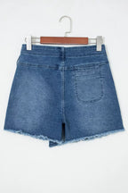 Jupe-Short en Jean Portefeuille Chic Denim – Short Intégré, Tailles 4 à 16 - Bootiky