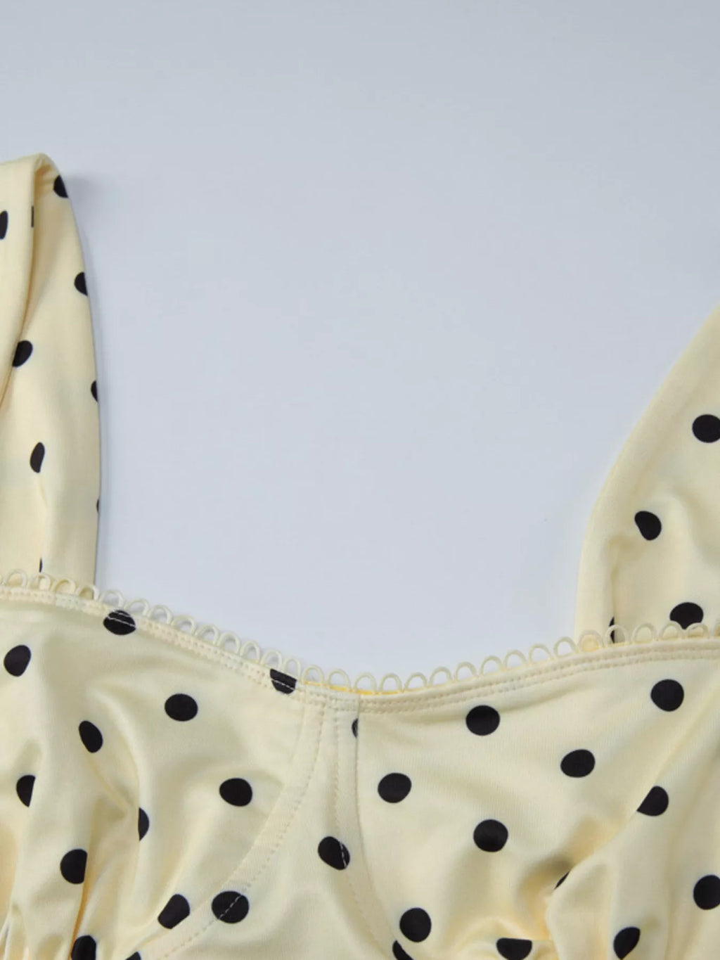 Débardeur Rétro Dolce Vita Col en Cœur à Pois – Bretelles Larges, S à L - Bootiky