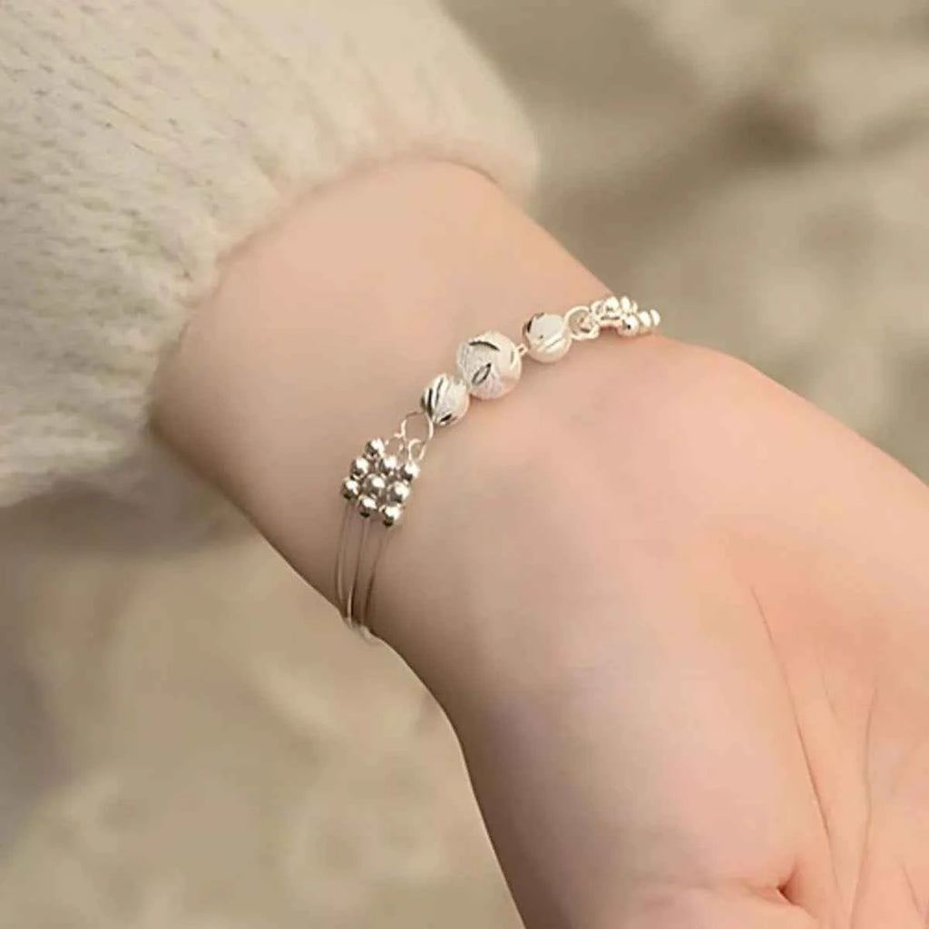 Bracelet Chaîne Perles — Argent Sterling 925 - Bootiky