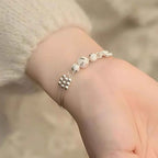 Bracelet Chaîne Perles — Argent Sterling 925 - Bootiky