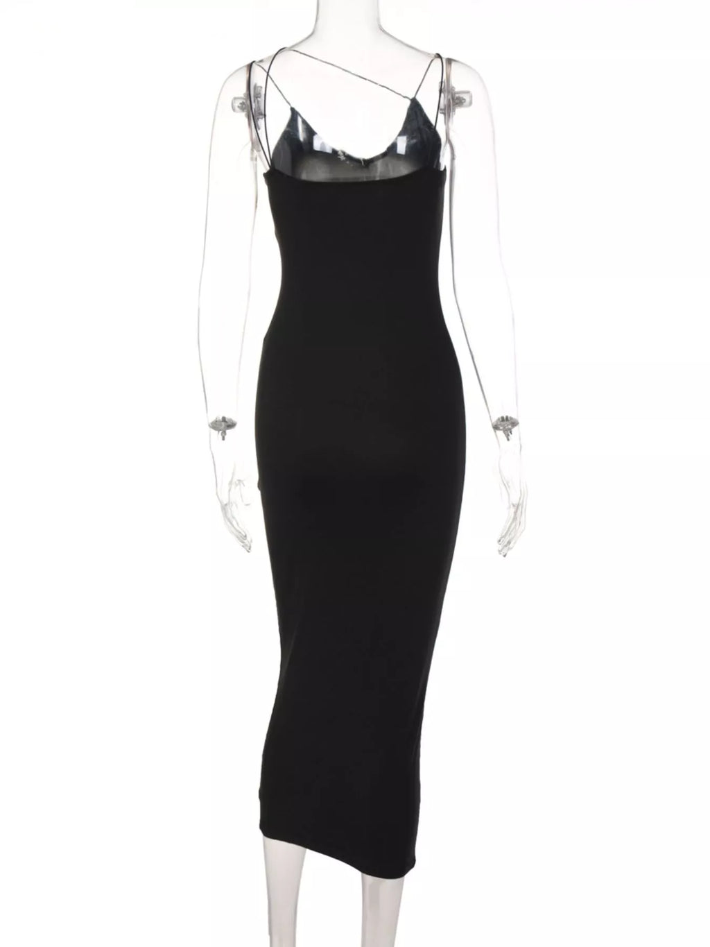 Robe Midi Bretelles Spaghetti — Imprimé Animal & Très Extensible - Bootiky