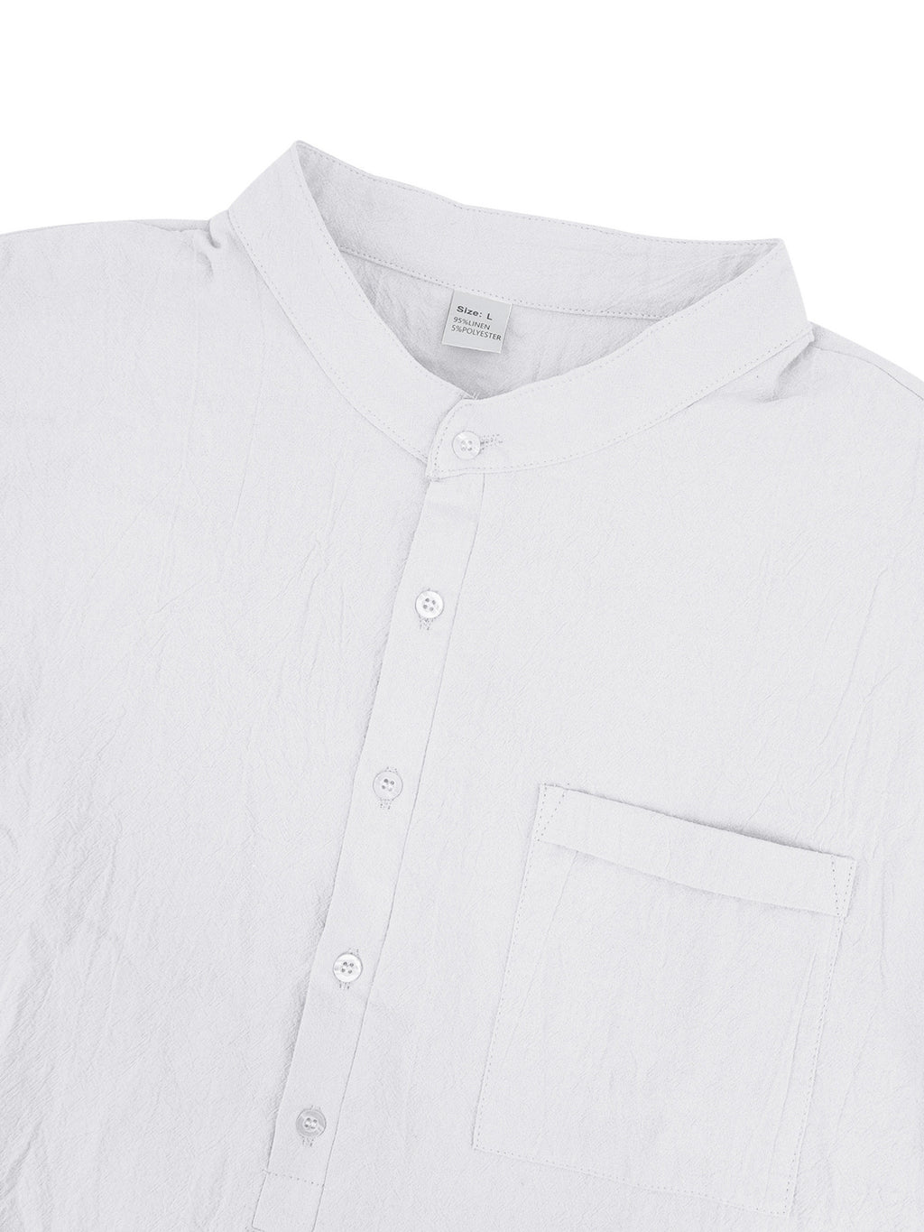 Chemise homme manches longues à boutons – grande taille - Bootiky