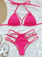 Bikini 2 Pièces — Halter Neck, Découpe Cutout & Dos Nu - Bootiky