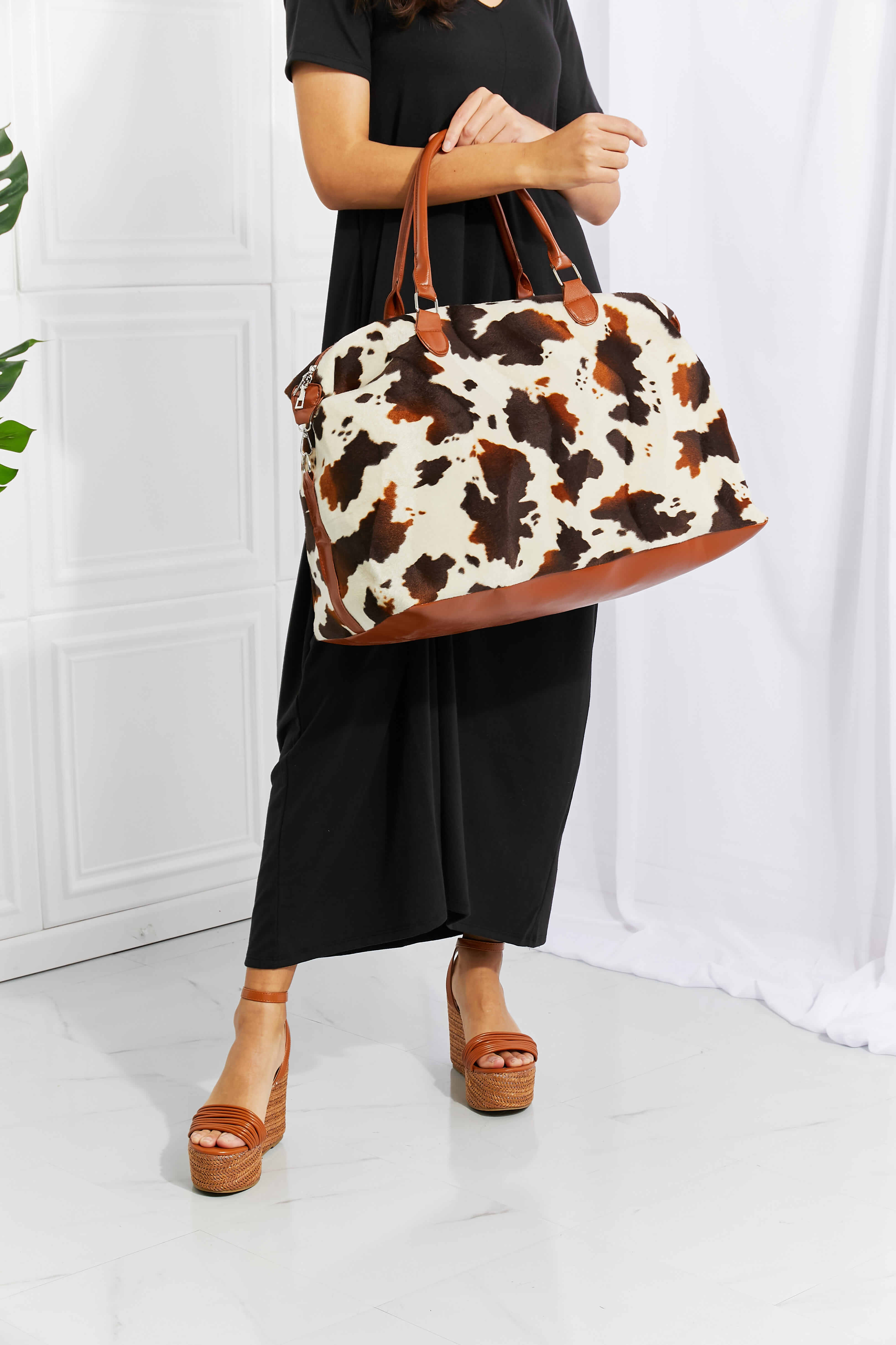 Sac de Voyage Weekender — Peluche Imprimé Animal - Bootiky