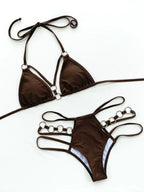 Bikini 2 Pièces — Halter Neck, Découpe Cutout & Dos Nu - Bootiky