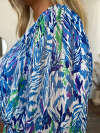 Robe Longue Imprimée — Cordon de Serrage & Manches Longues Doublée - Bootiky