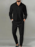 Ensemble Homme — Haut Manches Longues à Zip & Pantalon Casual - Bootiky