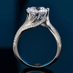 Bague Moissanite 5 Carats — Argent Sterling 925 - Bootiky