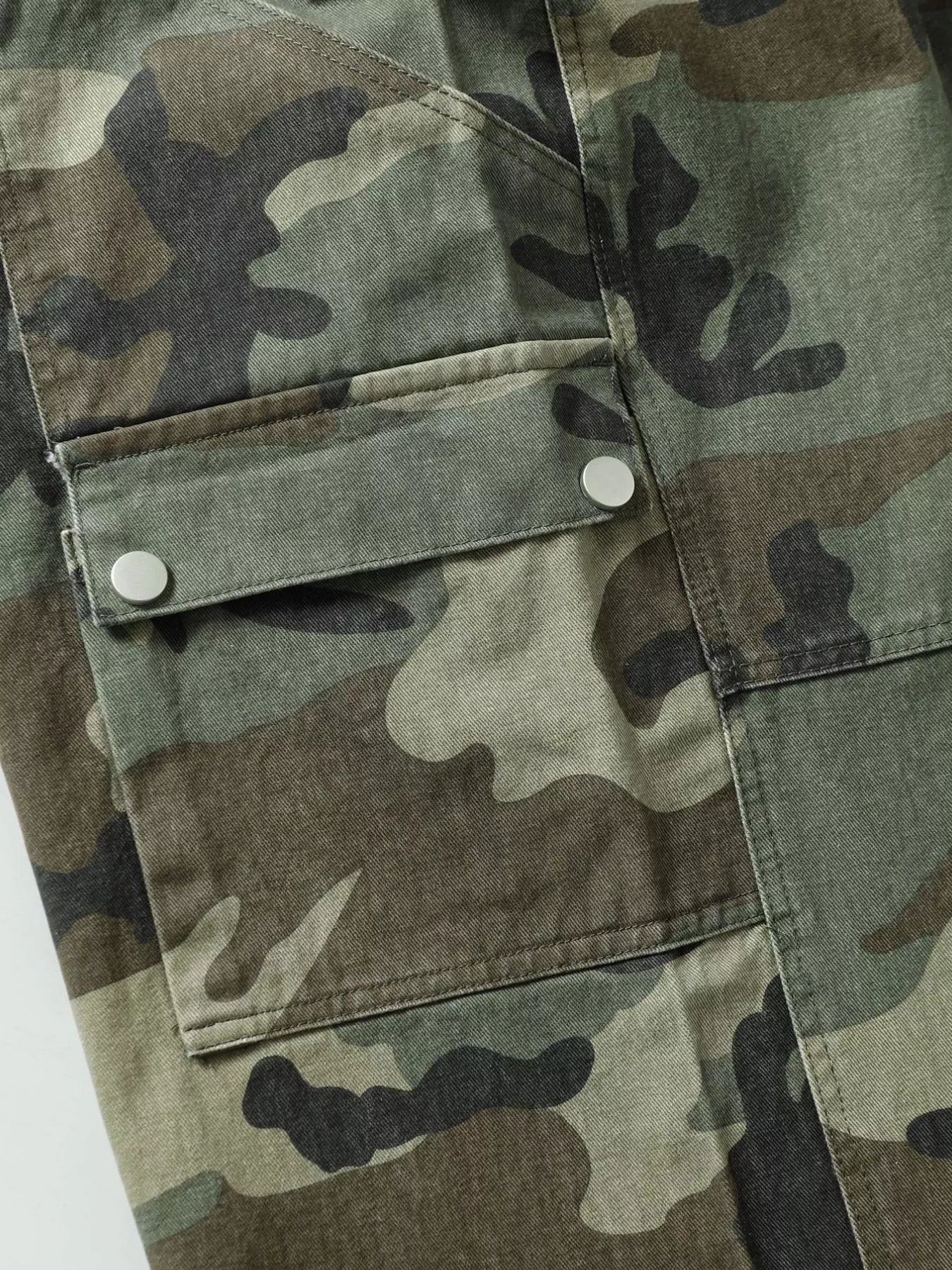 Pantalon Cargo Camouflage Homme — Coupe Large & Style Militaire - Bootiky