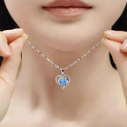 Collier Pendentif Cœur — Argent Sterling 925 & Zircon - Bootiky