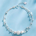 Bracelet Chaîne Perles — Argent Sterling 925 - Bootiky