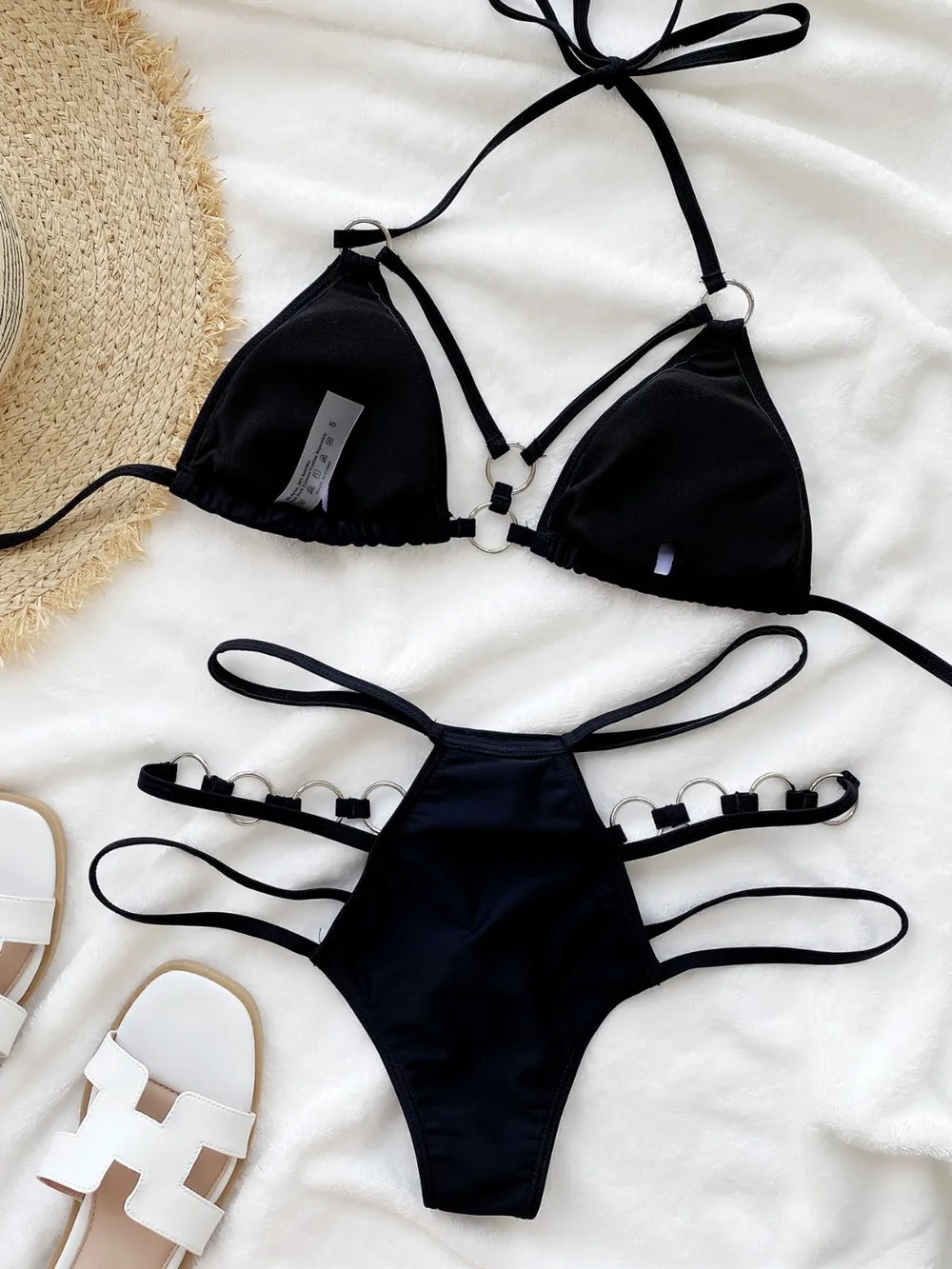 Bikini 2 Pièces — Halter Neck, Découpe Cutout & Dos Nu - Bootiky