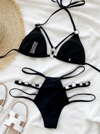 Bikini 2 Pièces — Halter Neck, Découpe Cutout & Dos Nu - Bootiky