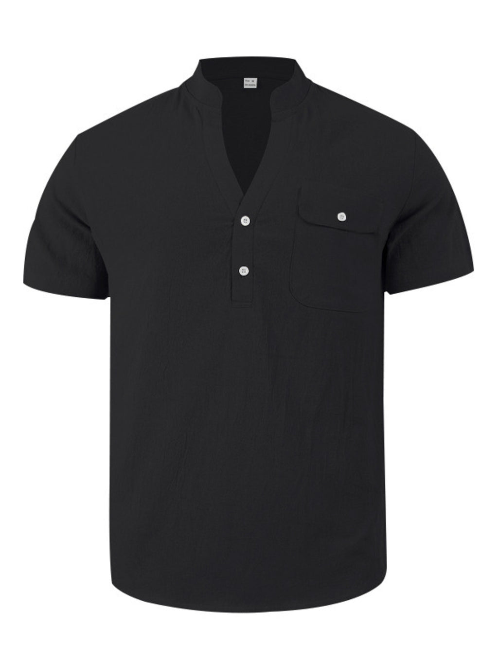 Chemise homme manches courtes à boutons – grande taille - Bootiky