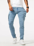 Jean Cargo Homme — Coupe Skinny & Poches Fonctionnelles - Bootiky