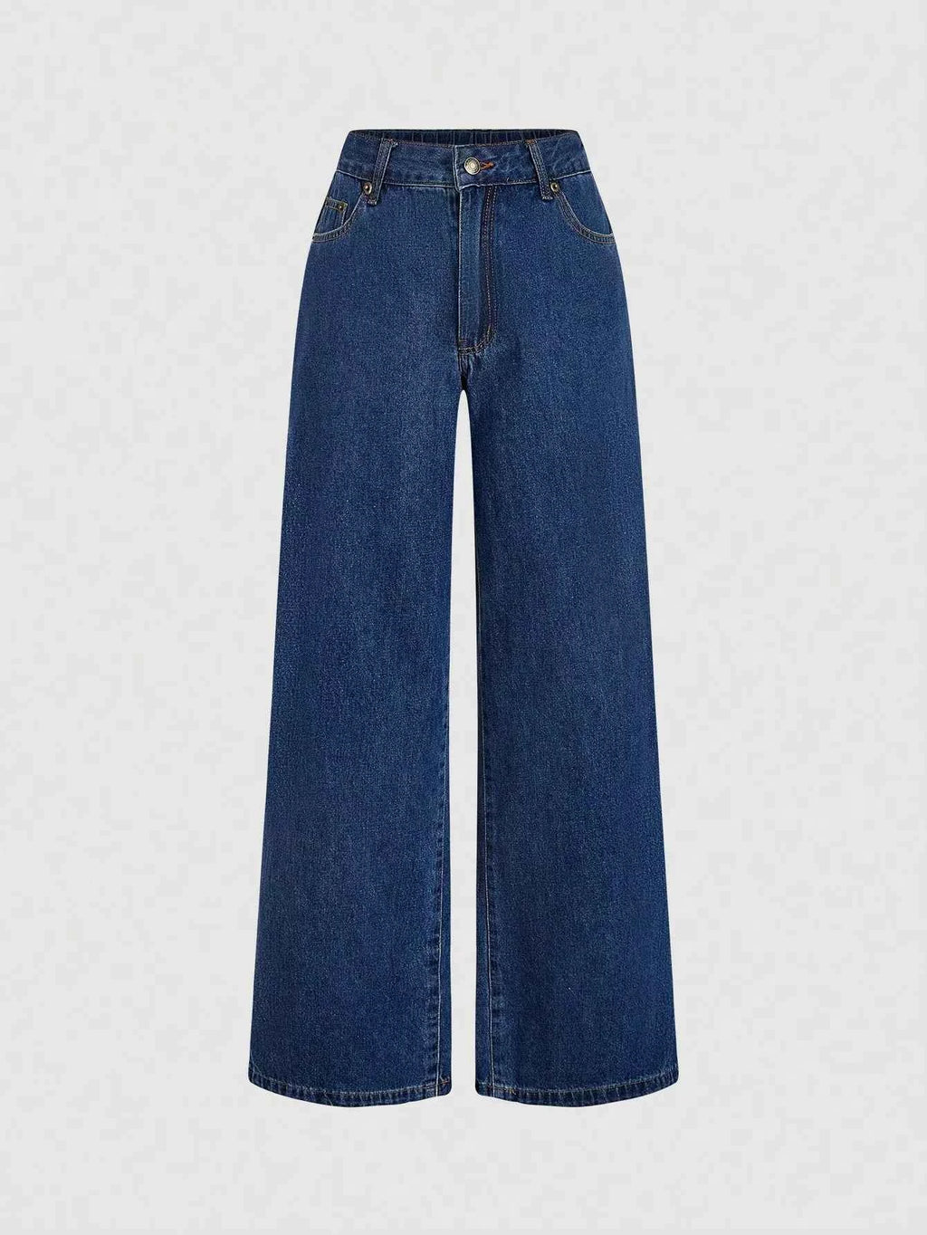 Ensemble deux pièces – Gilet halter en jean et pantalon wide-leg - Bootiky