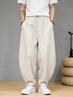 Pantalon Ample Décontracté Homme avec Poches – Grandes Tailles M à 5XL - Bootiky