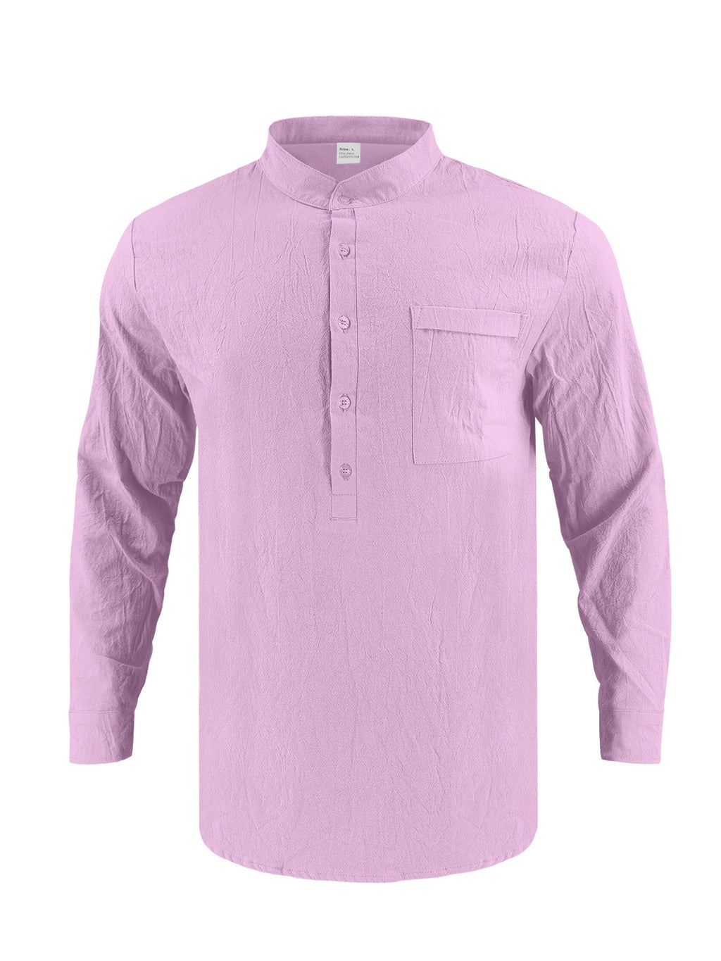 Chemise homme manches longues à boutons – grande taille - Bootiky
