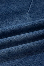 Jupe-Short en Jean Portefeuille Chic Denim – Short Intégré, Tailles 4 à 16 - Bootiky