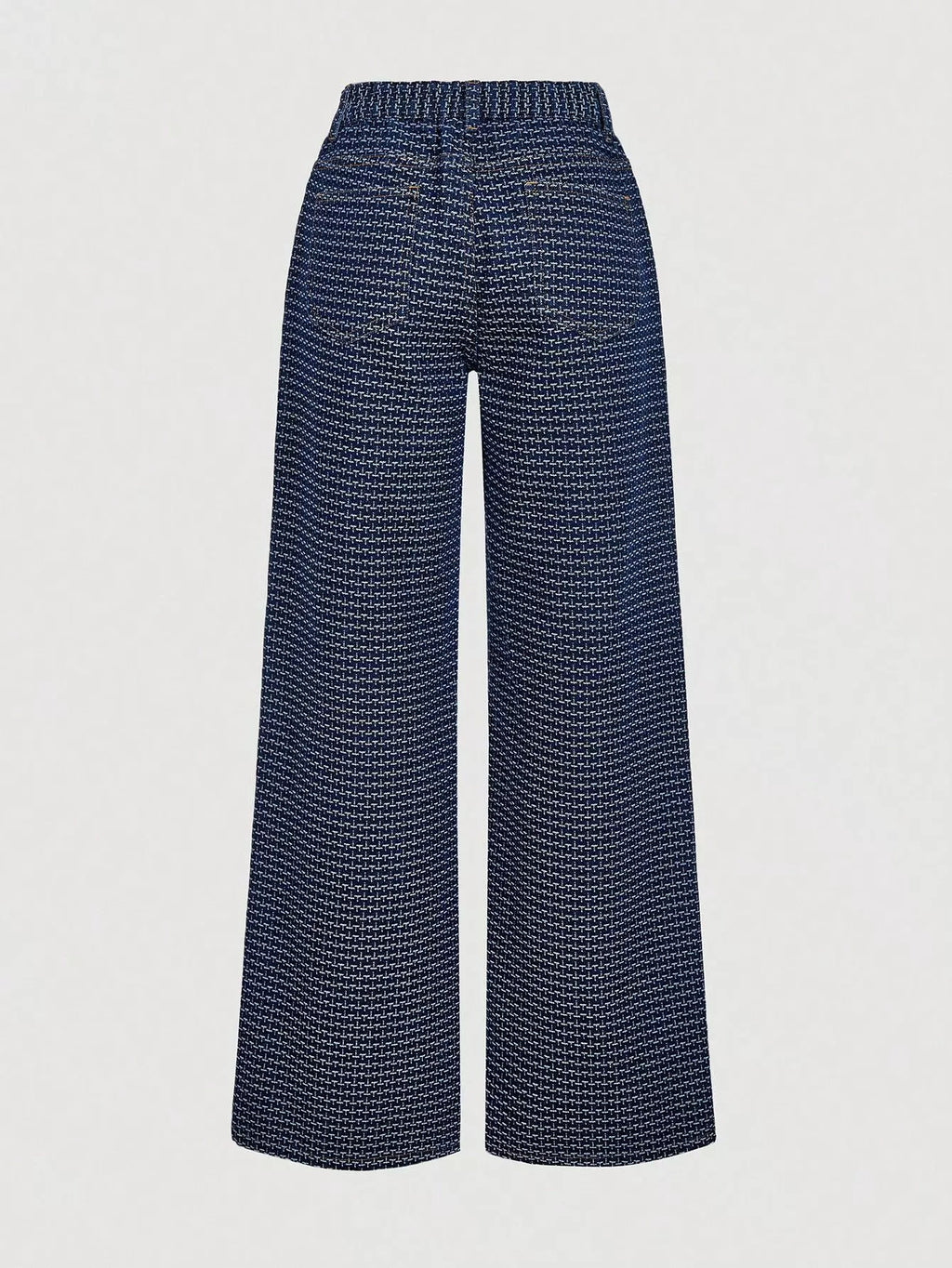 Ensemble deux pièces – Gilet halter en jean et pantalon wide-leg - Bootiky