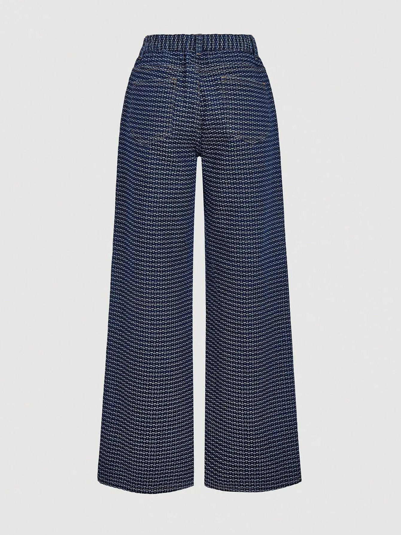 Ensemble deux pièces – Gilet halter en jean et pantalon wide-leg - Bootiky