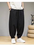 Pantalon Ample Décontracté Homme avec Poches – Grandes Tailles M à 5XL - Bootiky