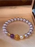 Bracelet Perles & Cristaux Plaqué Or 18K — Romantique & Féminin - Bootiky