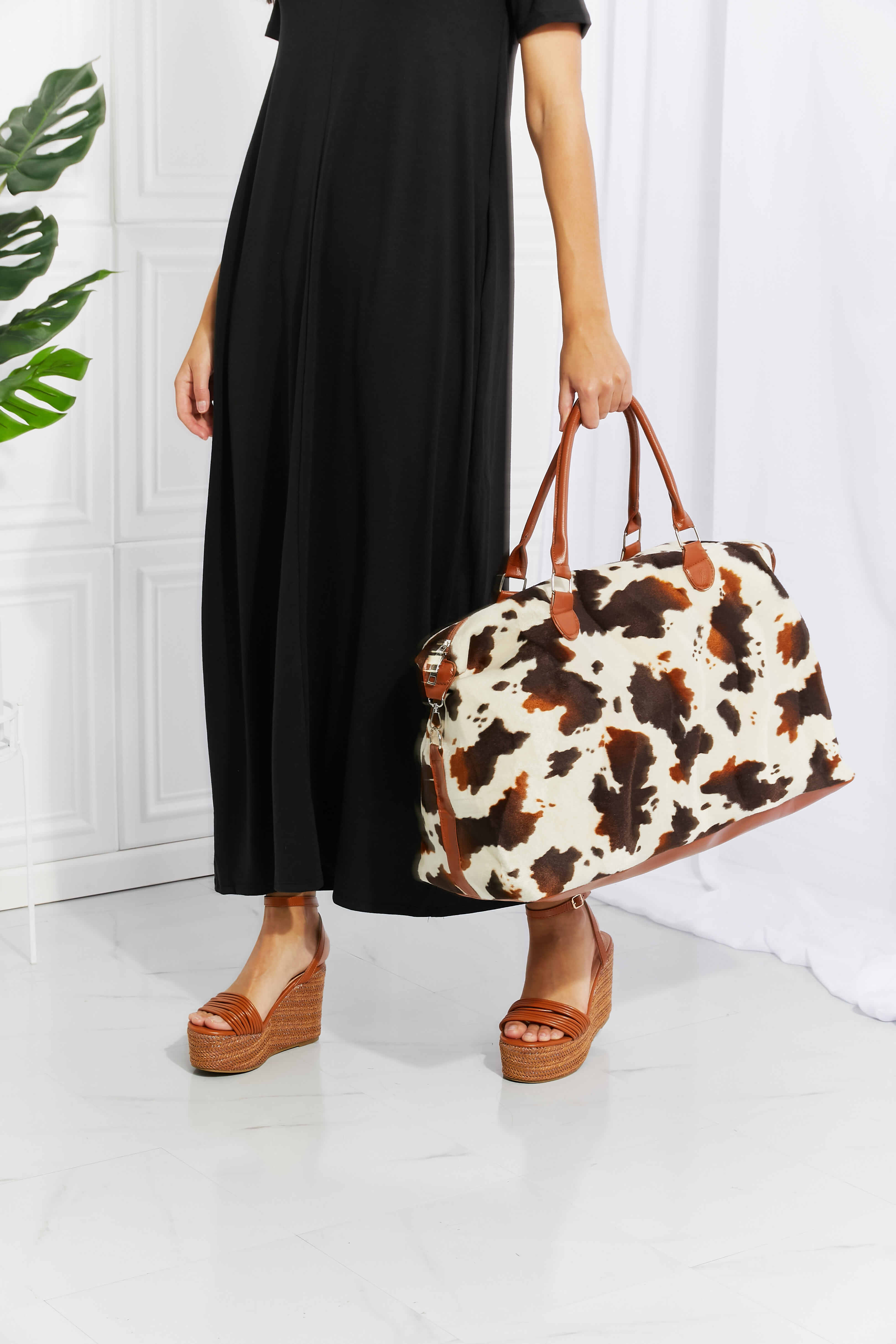 Sac de Voyage Weekender — Peluche Imprimé Animal - Bootiky