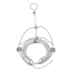 Bracelet de Main Multi-Rangs & Bague Naomi – Plaqué Or 18K ou Argenté, Ajustable - Bootiky