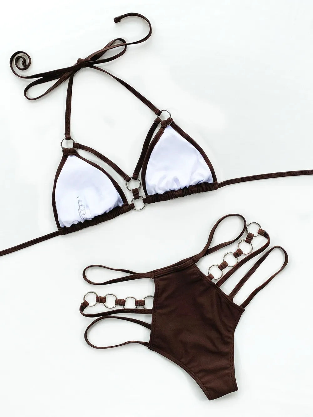 Bikini 2 Pièces — Halter Neck, Découpe Cutout & Dos Nu - Bootiky