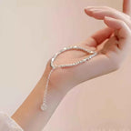 Bracelet Géométrique Ajustable — Argent Sterling 925 - Bootiky