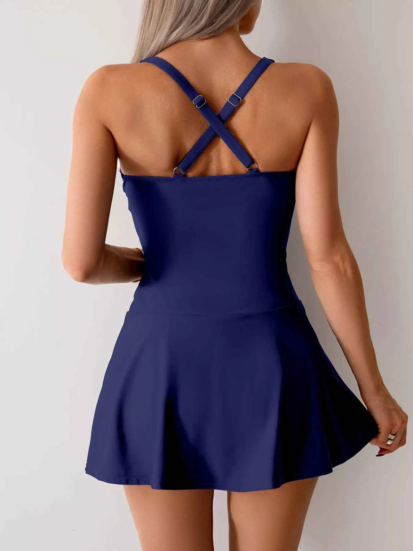 Maillot de Bain Une Pièce à Devant Torsadé — Twist Front - Bootiky