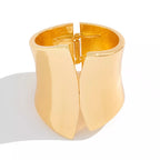 Bracelet Manchette Large — Plaqué Or 18K & Argenté - Bootiky