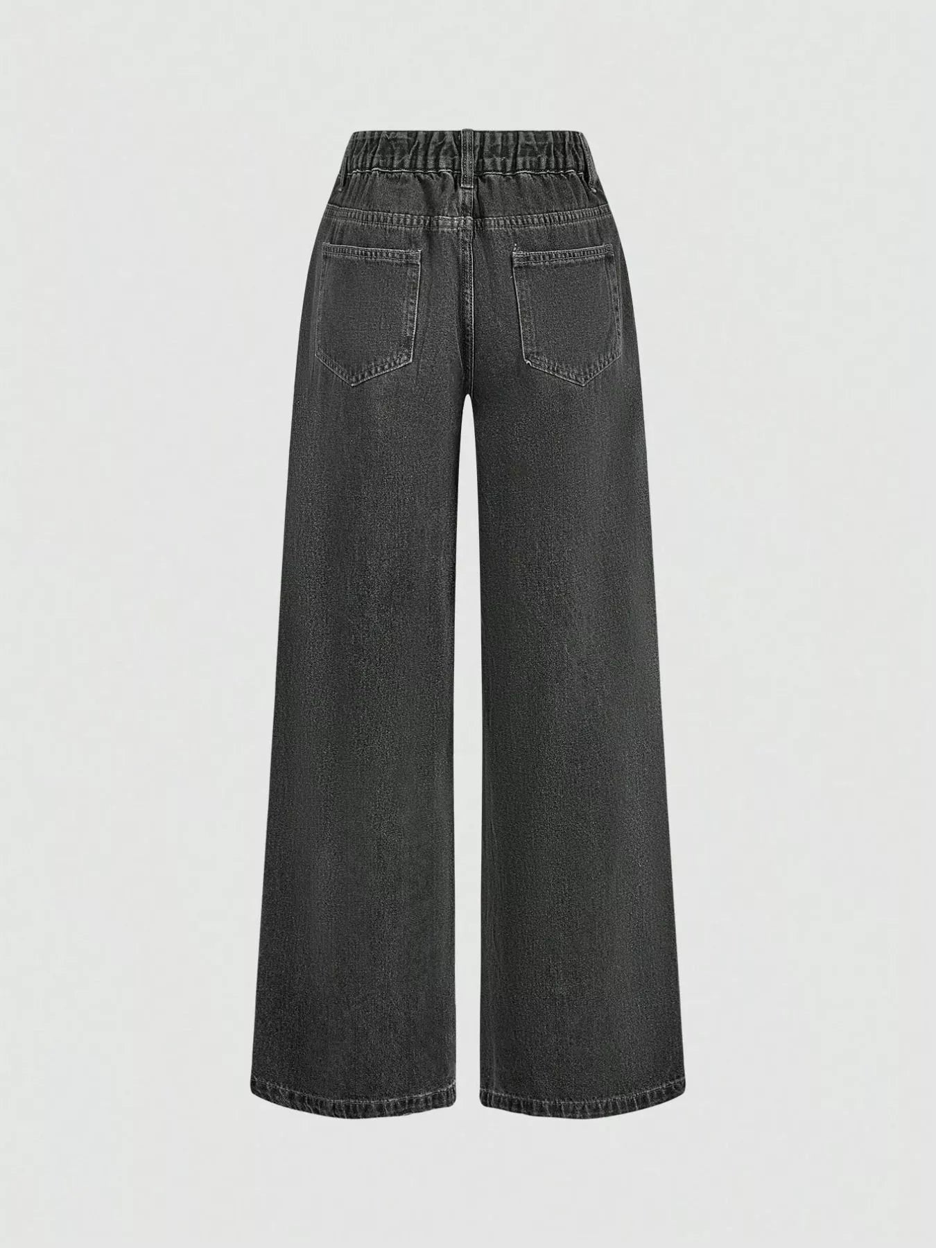 Ensemble deux pièces – Gilet halter en jean et pantalon wide-leg - Bootiky