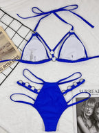 Bikini 2 Pièces — Halter Neck, Découpe Cutout & Dos Nu - Bootiky